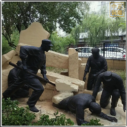 小區人物景觀雕塑定制 小區人物景觀雕塑定制