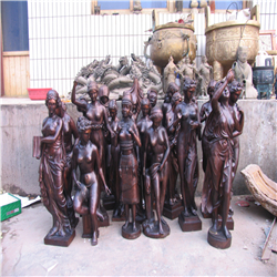 鑄銅四季女神雕塑 鑄銅四季女神雕塑